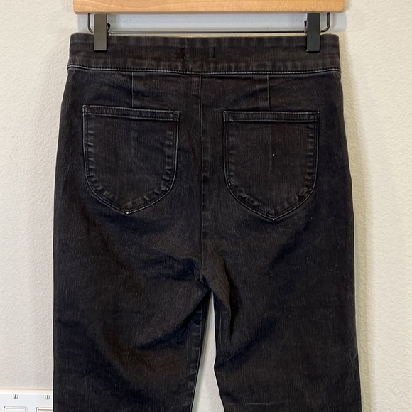 Urban Outfitters I BDG I Flat Front Flared Black Denim Jeans - Picture 5 of 9